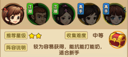 阵容推荐截图1