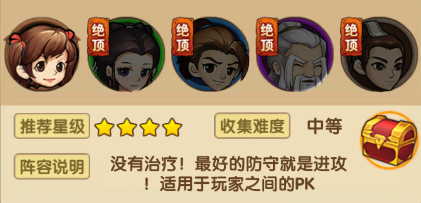 阵容推荐截图4