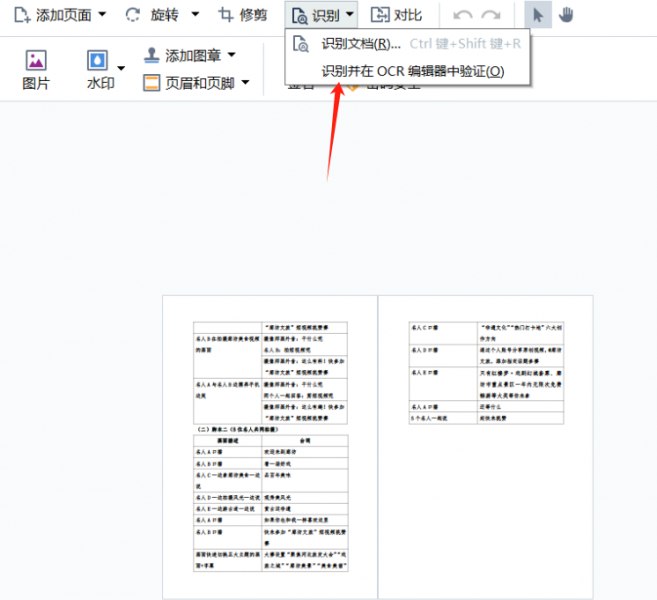 识别复杂文档1