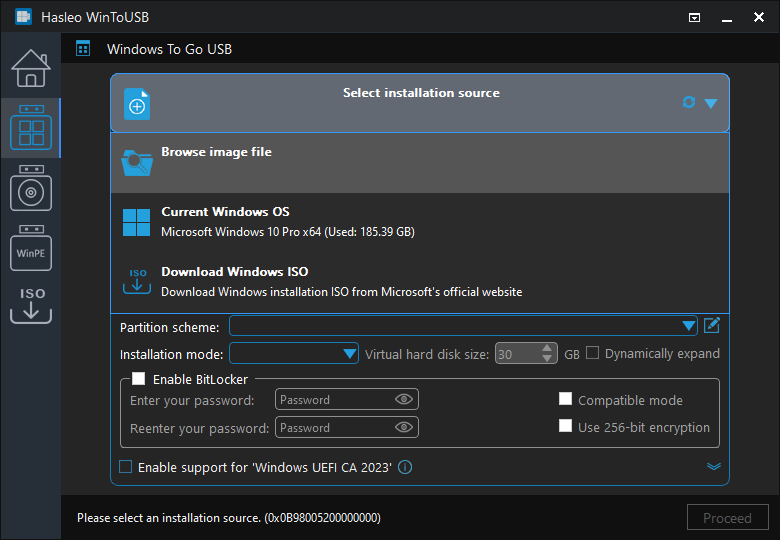 创建 Windows 11 To Go2