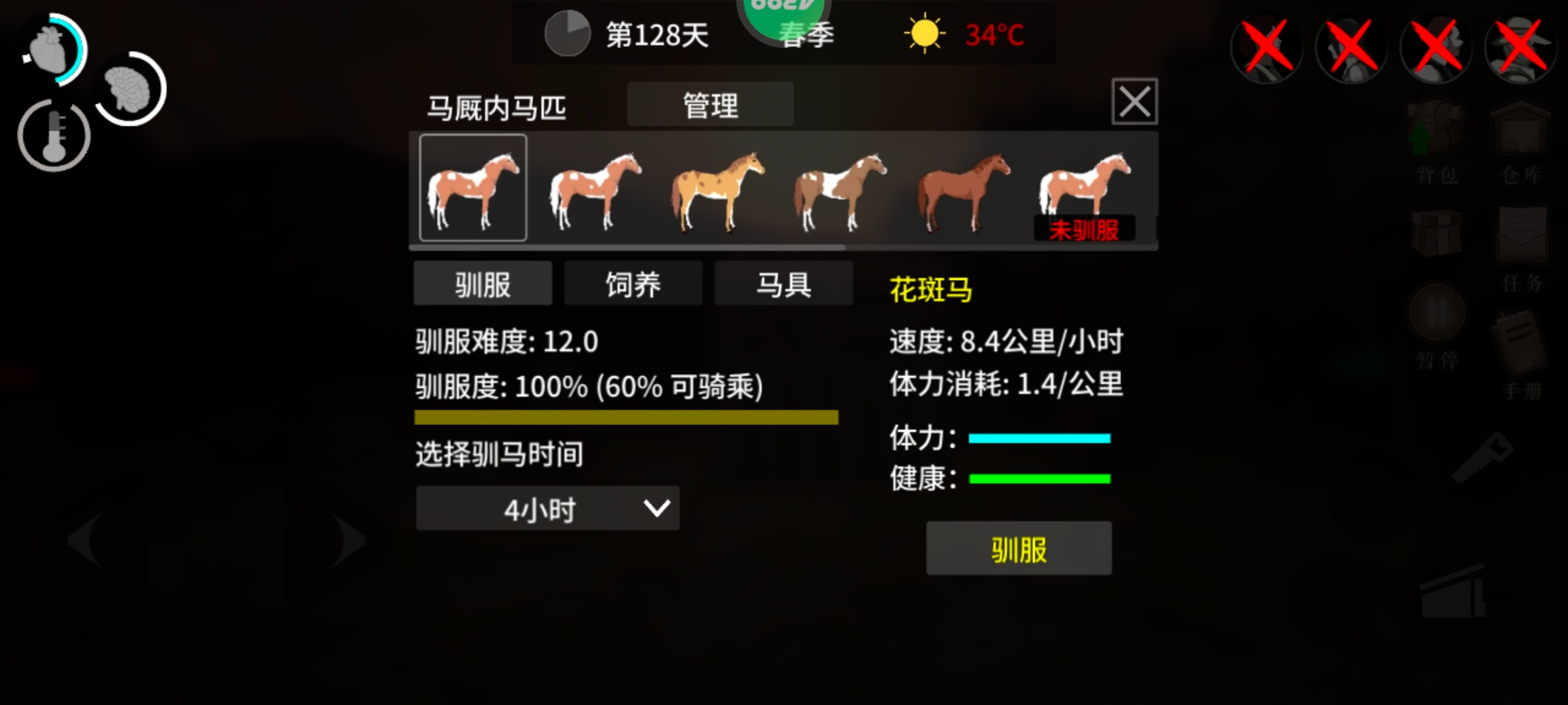 花斑马