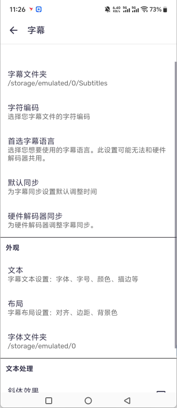 设置中文字幕4
