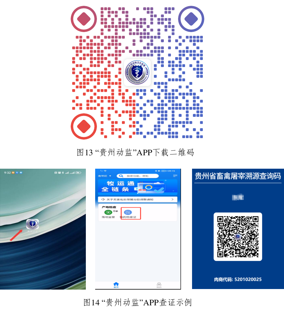 贵州省动物检疫证明等电子证照查询指南截图5