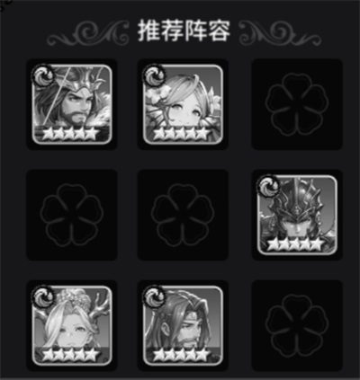 阵容推荐截图1