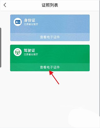 看驾驶证的方法截图3