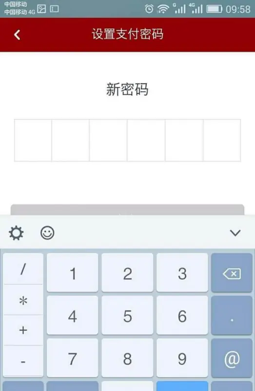 设置新的支付密码截图4